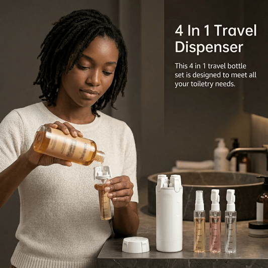 BeaGoods™ 4 In 1 Travel Dispenser